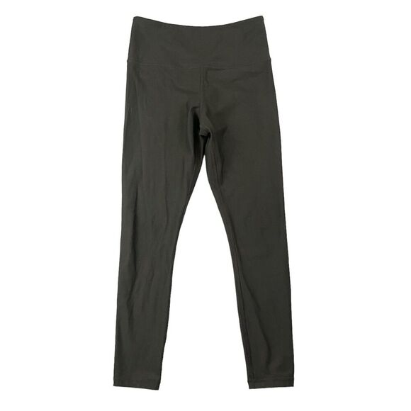 Zyia Active Gray Activewear Ankle Leggings Women's Size S Stretch Skinny - Picture 1 of 7